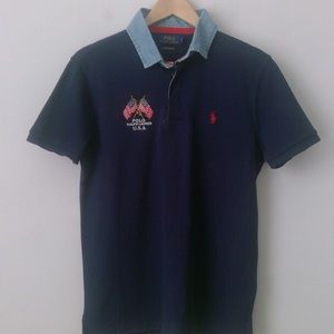 Polo Ralph Lauren USA flag polo shirt